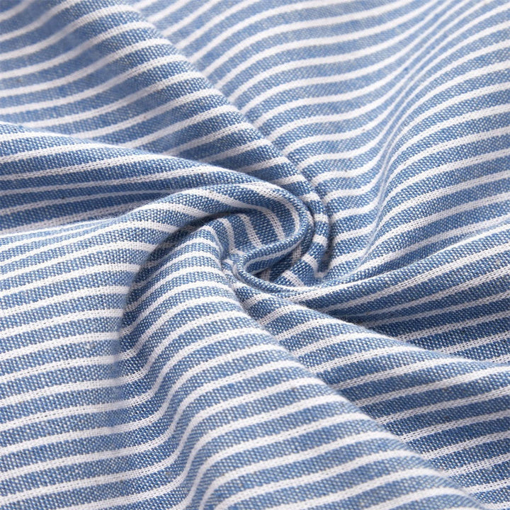 Maelissa - Raffiniertes gestreiftes Midikleid