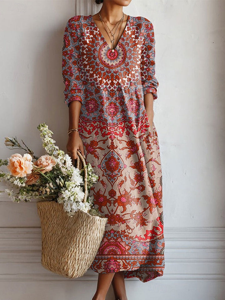 Felicity - Weiches florales Kleid