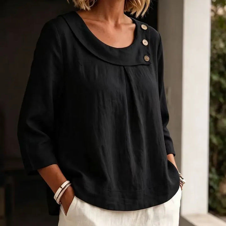 Brionelle - Bluse aus Leinen mit weichem Griff