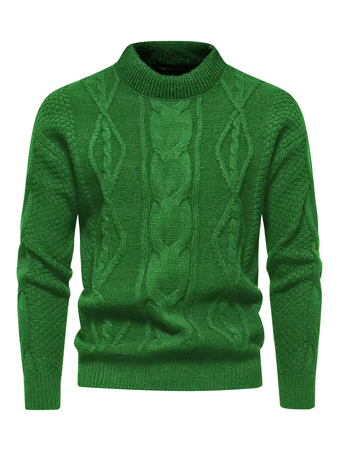 Kael - Strickpullover mit Stehkragen