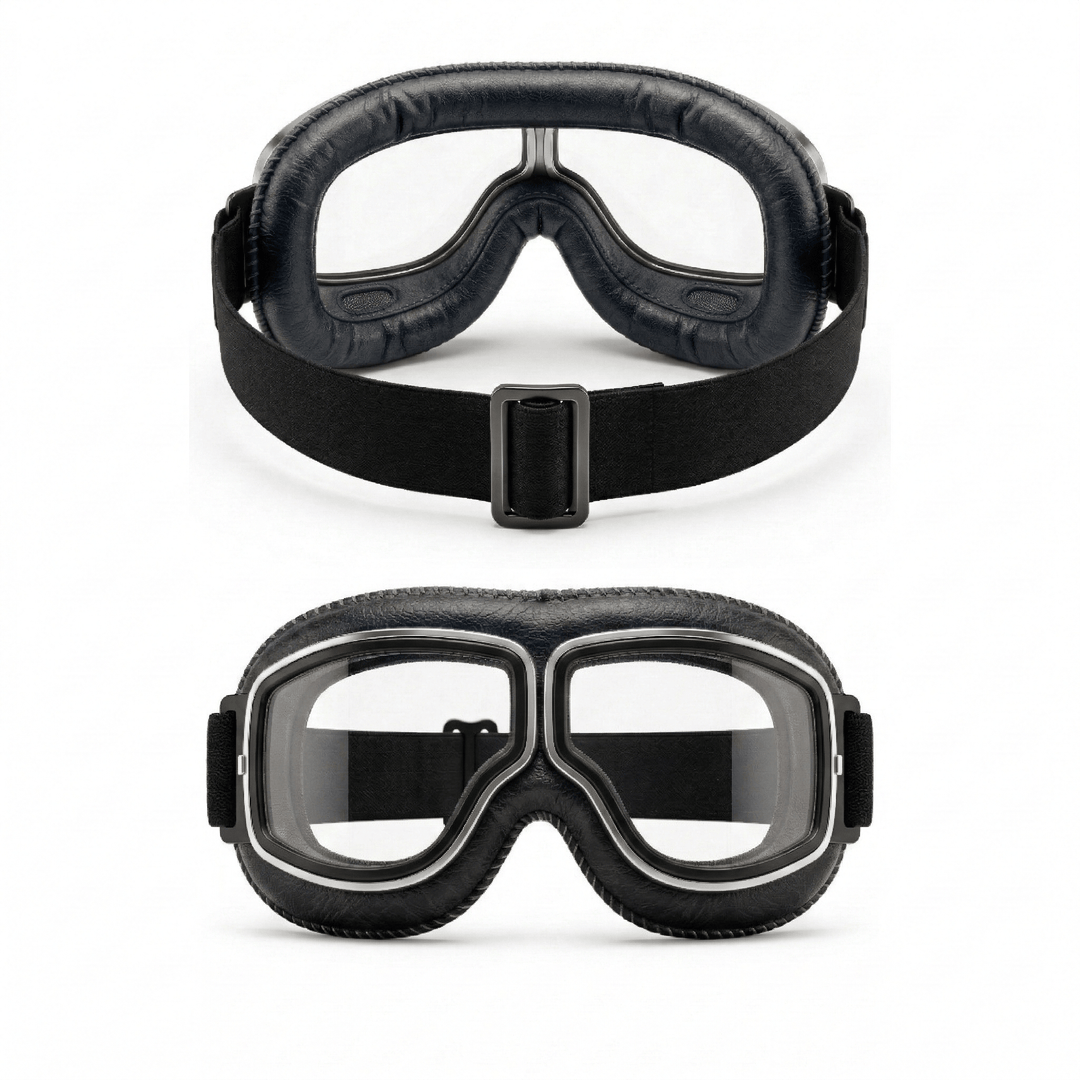Alaric - Vintage-Motorradbrille