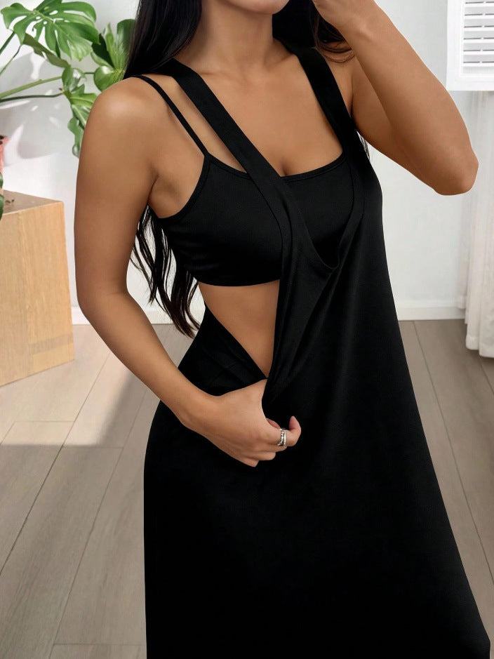 Evania - Lagenlook-Maxikleid-Set