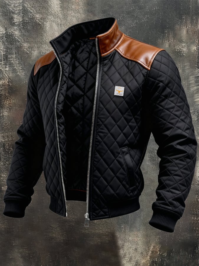 Vance - Strukturierte Steppjacke