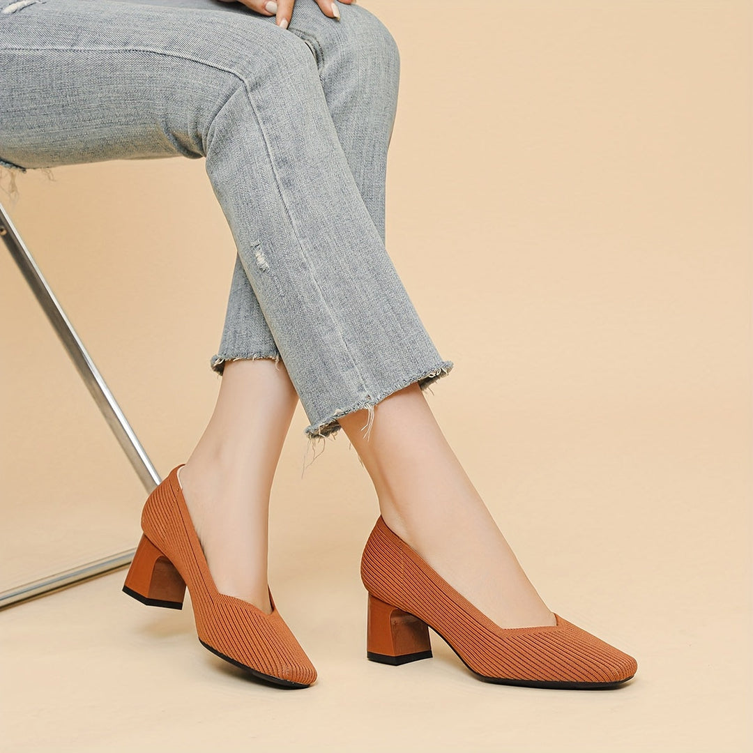 Hetty - Schuhe mit quadratischem Absatz