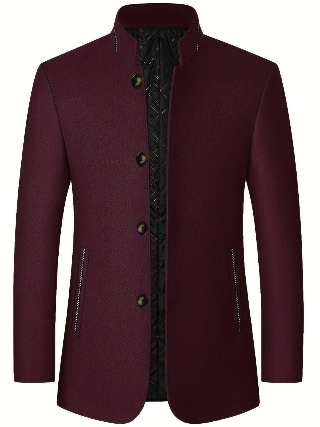 Gael - Taillierte Jacke mit hohem Kragen