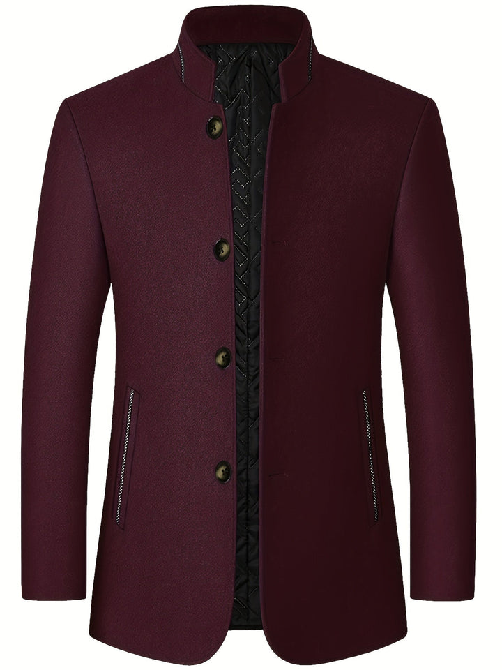 Gael - Taillierte Jacke mit hohem Kragen