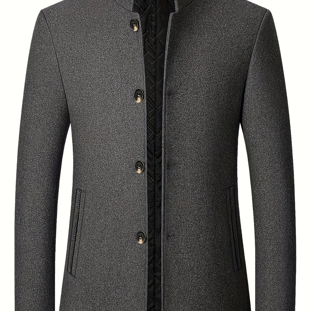 Gael - Taillierte Jacke mit hohem Kragen