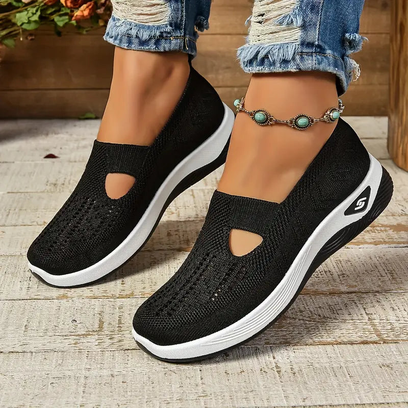 Yalia - Gepolsterte Walkingschuhe