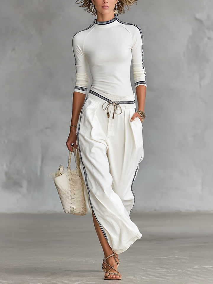 Brialenne - Zweiteiliges Soft-Touch-Loungewear-Set