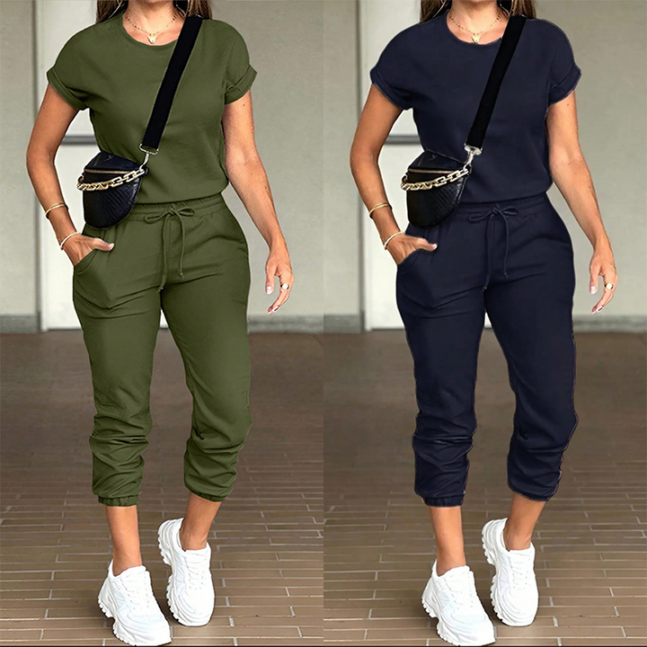 Tovelle - Lässiges Set aus Top und Jogginghose