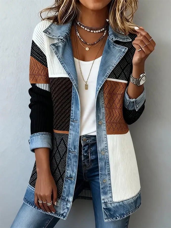 Zyrelle - Legerer Strickcardigan mit Knopfleiste