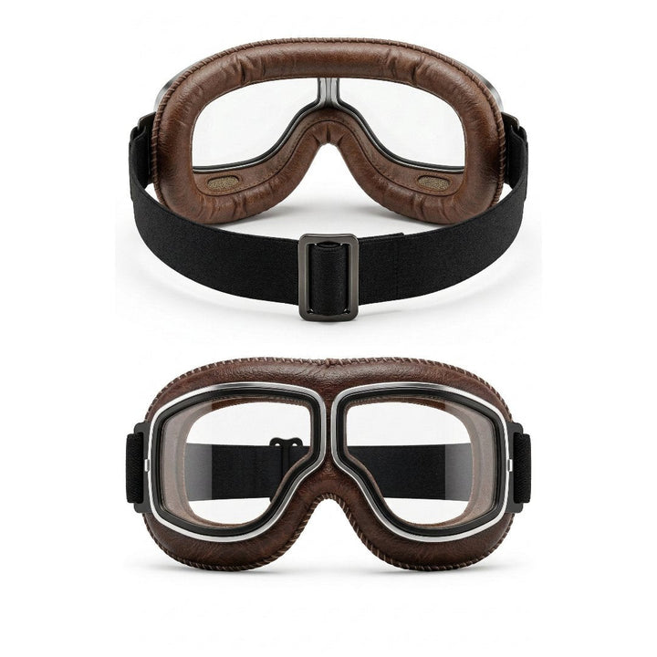 Alaric - Vintage-Motorradbrille