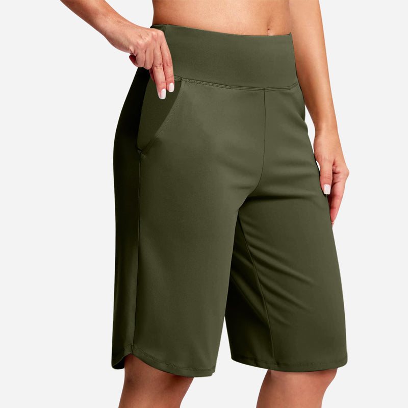 Odeliora - Komfortable Bermuda-Shorts mit hoher Taille