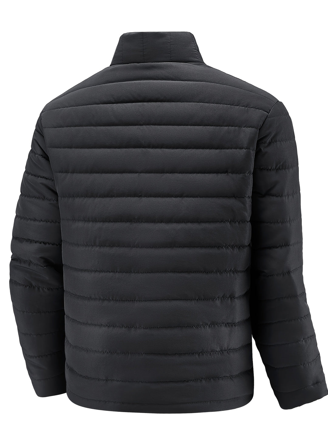 Cael - Strukturierte Stehkragenjacke