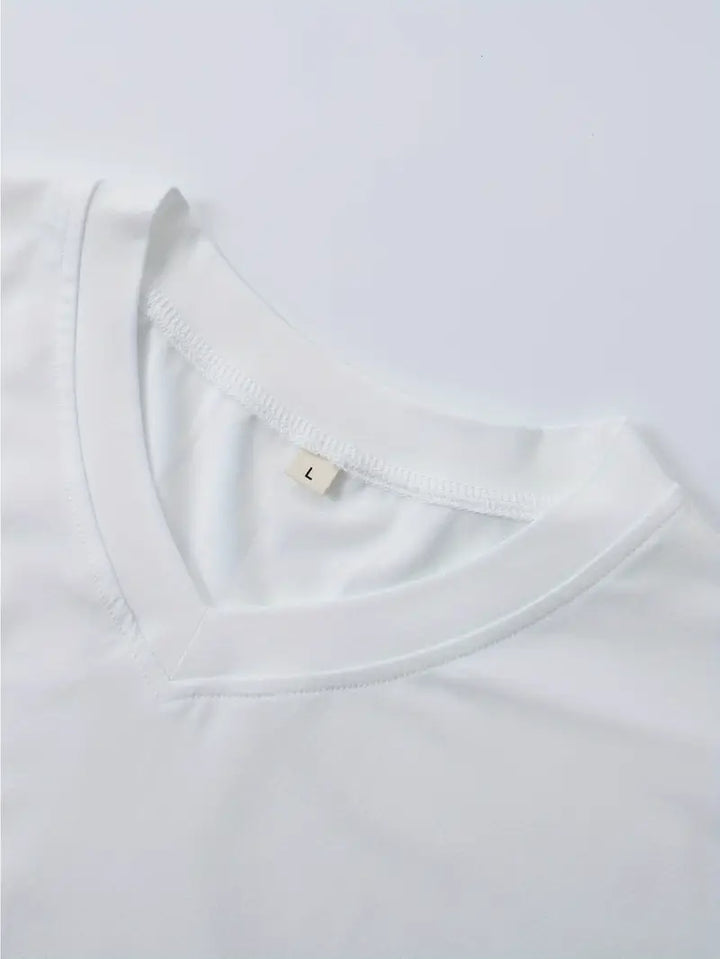 Trevor - Soft-Touch-T-Shirt mit V-Ausschnitt