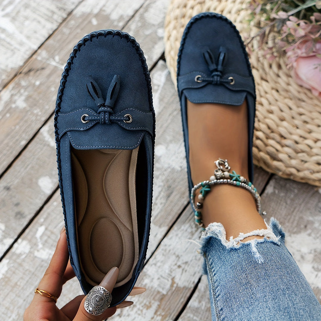 Stella - Gepolsterter Quasten-Loafer