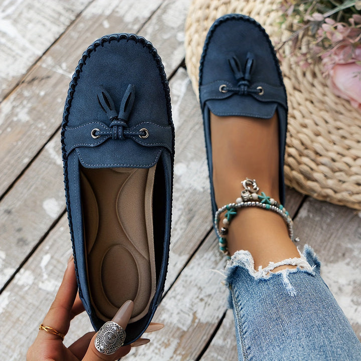 Stella - Gepolsterter Quasten-Loafer