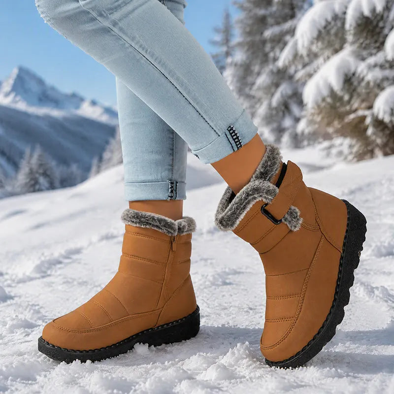 Adina - Plüschbesetzte Winterstiefeletten