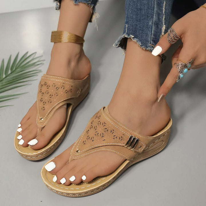 Ysola - Softtouch-Keilsandalen