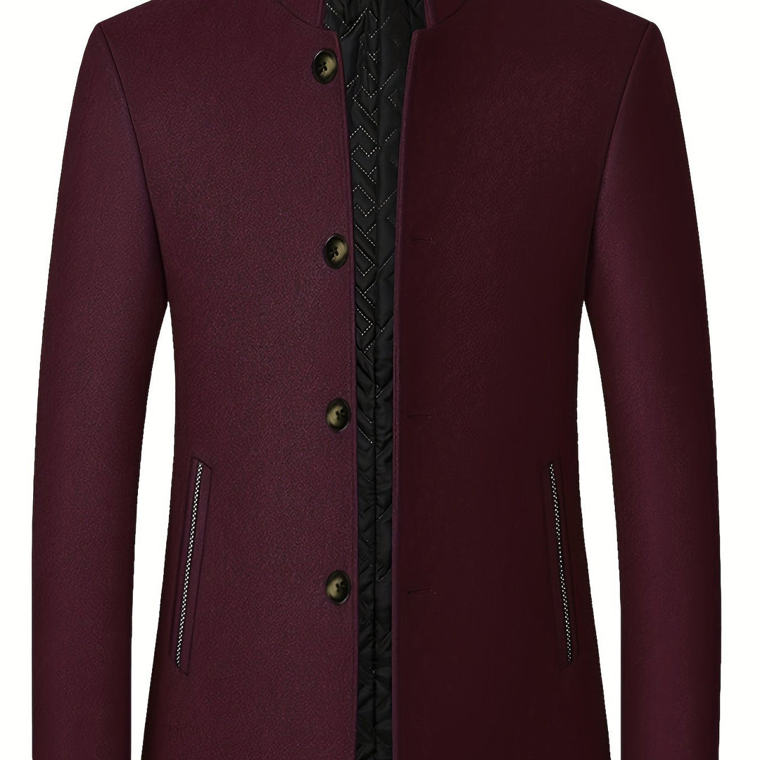 Gael - Taillierte Jacke mit hohem Kragen