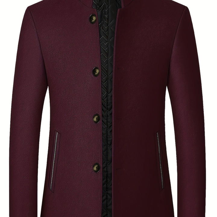 Gael - Taillierte Jacke mit hohem Kragen
