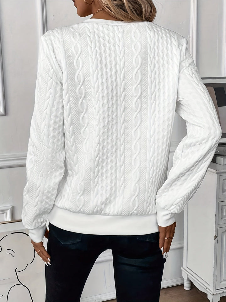 Delorina - Soft-Touch Reißverschluss-Pullover