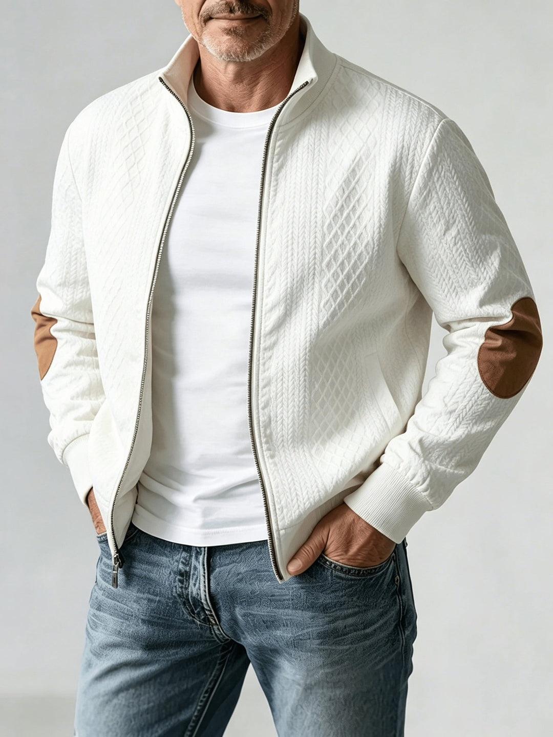 Flyn - Strukturierte Collegejacke