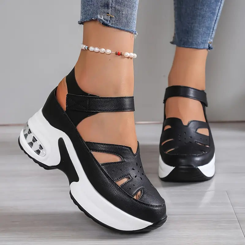 Taniae - gepolsterte orthopädische Keilsandalen
