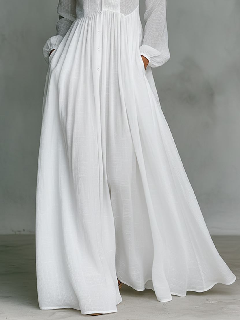 Hina - fließendes Maxikleid