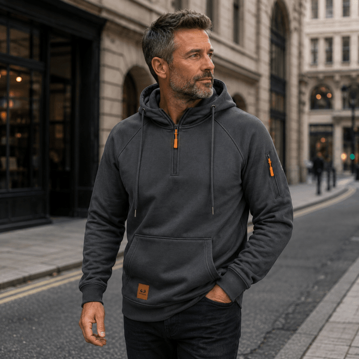 Sterling - Softtouch Halbzip-Hoodie
