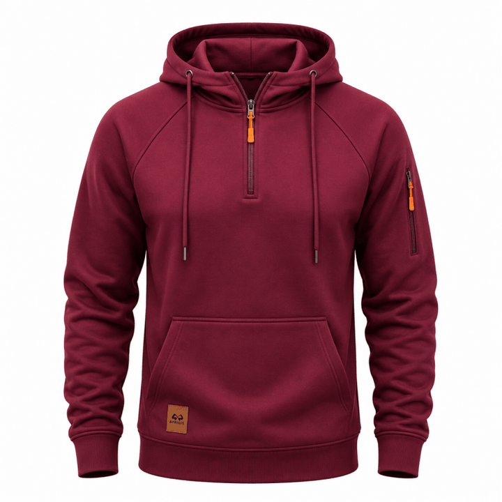 Sterling - Softtouch Halbzip-Hoodie