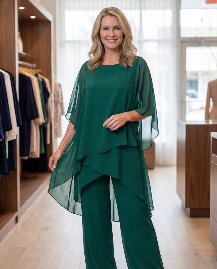 Jemima - drapiertes Zweiteiler-Set