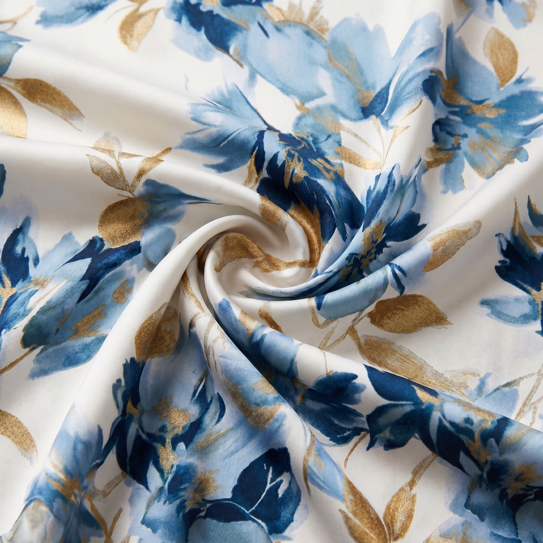 Carmen - Soft-Touch Wickel-Maxikleid mit Blumenmuster
