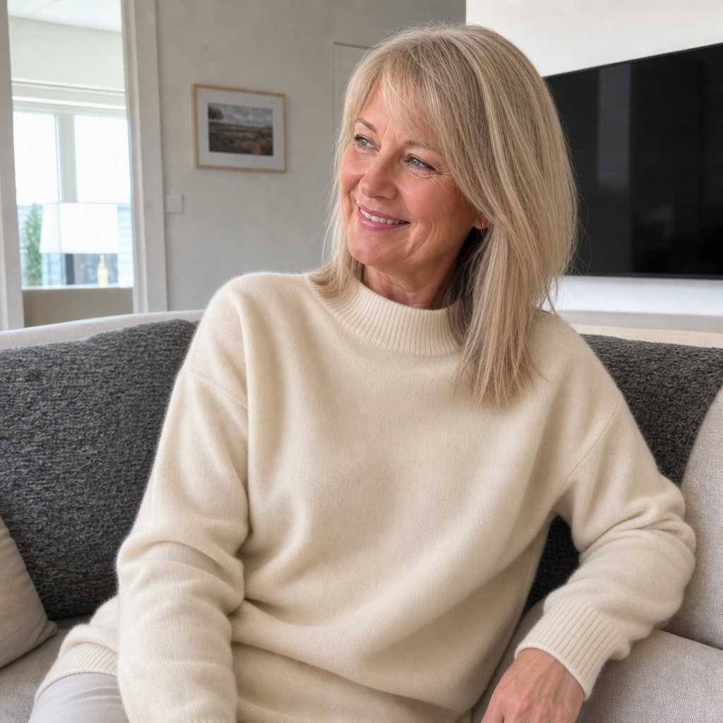 Ulvian - Stehkragenpullover in Soft-Touch-Qualität