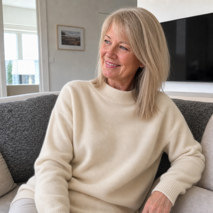 Ulvian - Stehkragenpullover in Soft-Touch-Qualität