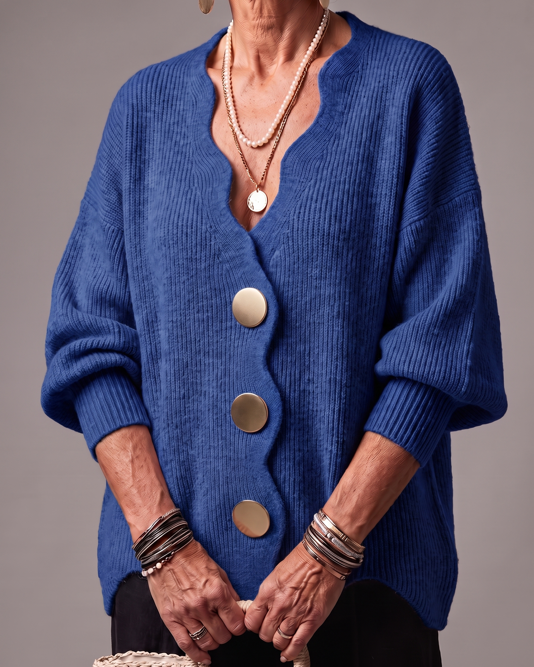 Elin - Extraweiche Strickjacke