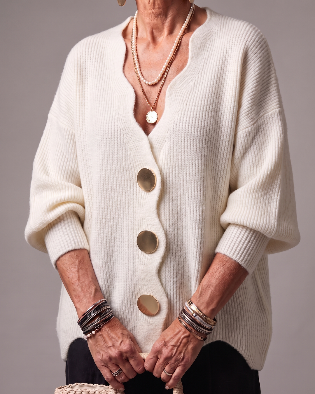 Elin - Extraweiche Strickjacke