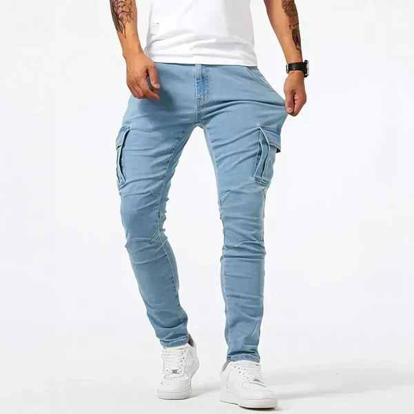 Asher - Hochwertige Cargo-Jeans