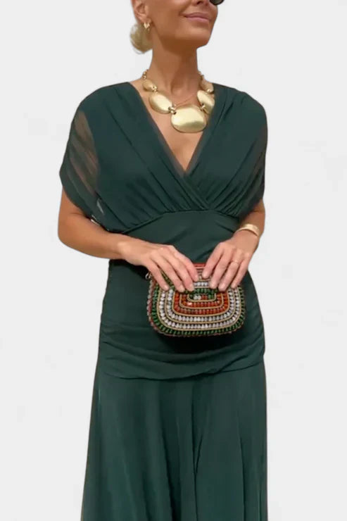 Myna – Elegantes, lässiges Midikleid