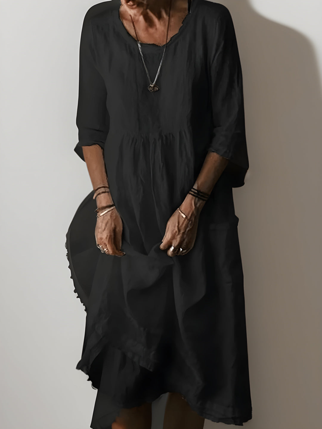 Zaria - Softtouch-Maxikleid