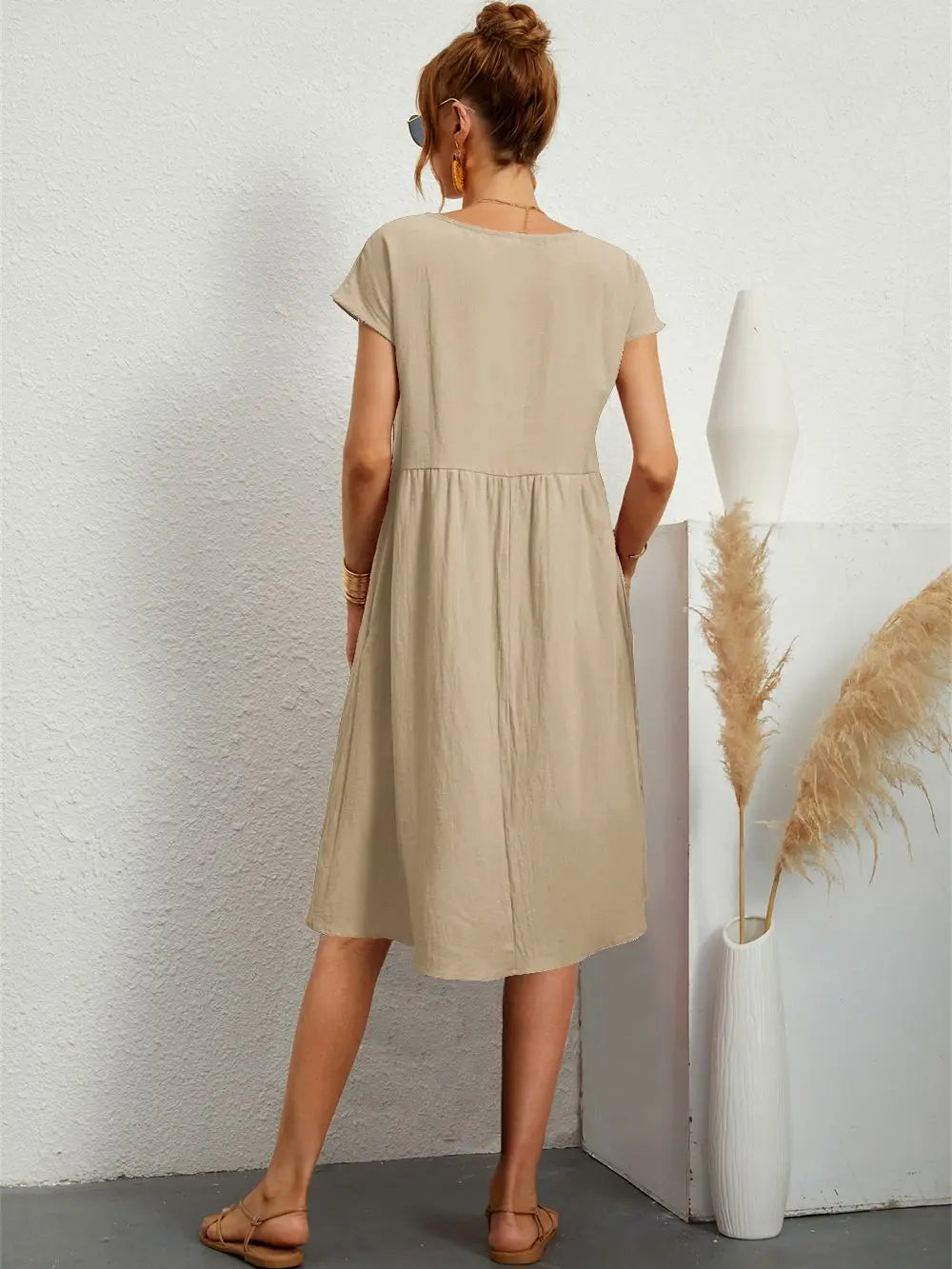 Avenyra - Softtouch-Kleid mit Taschen