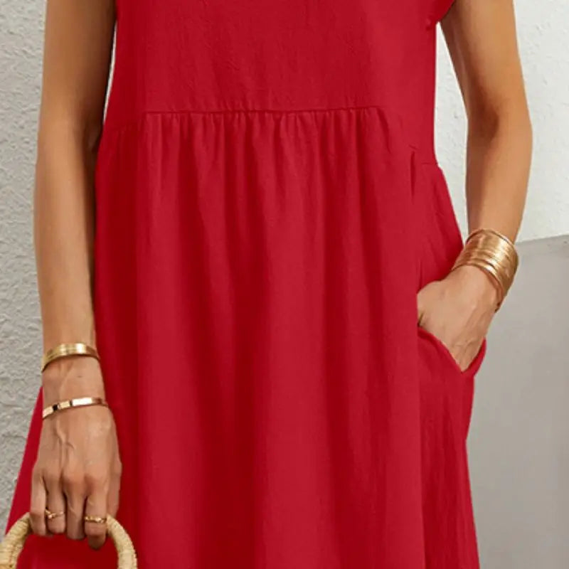 Avenyra - Softtouch-Kleid mit Taschen