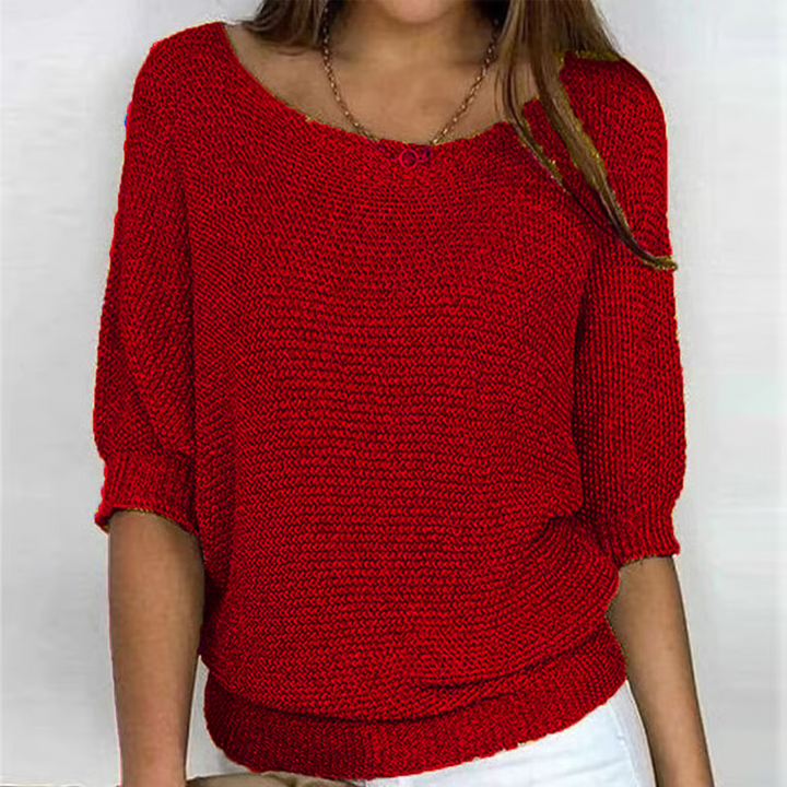 Fiora - Atmungsaktiver 3/4-Arm-Pullover