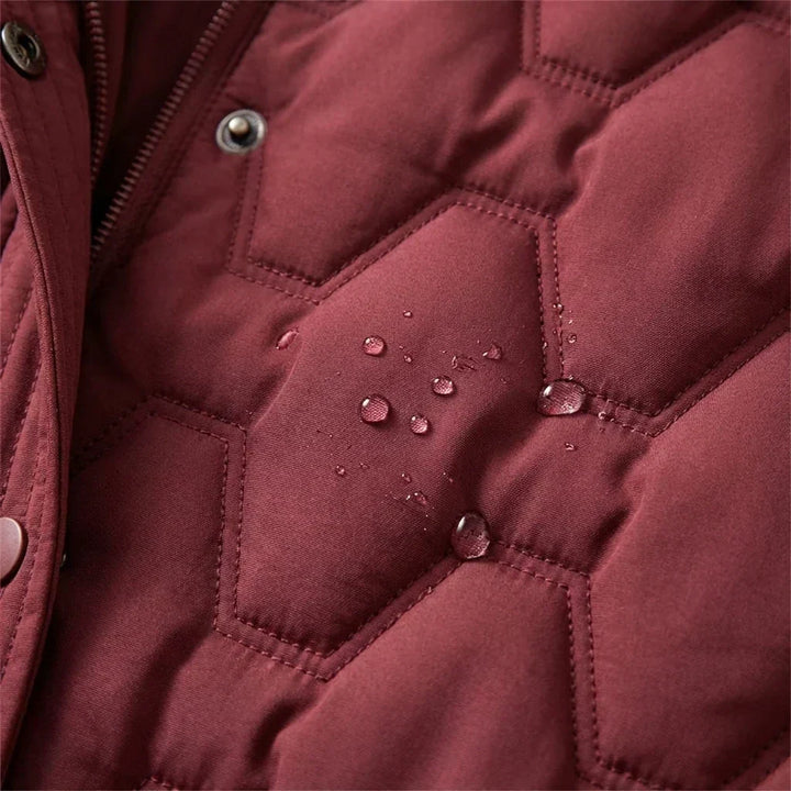 Torielle - Wetterfester Longmantel mit Kapuze