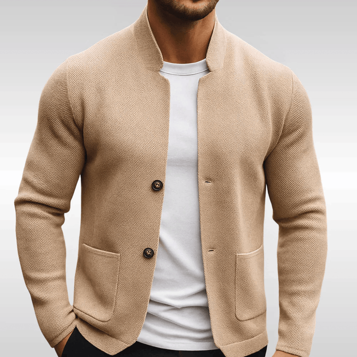 Corben - Strukturierter Herren-Strickblazer