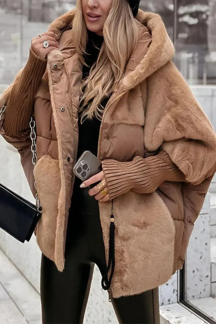 Audra - wärmeisolierte Winterjacke mit Kapuze