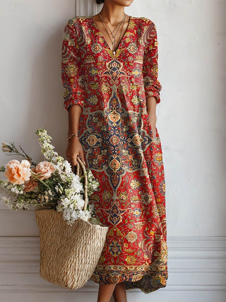 Felicity - Weiches florales Kleid