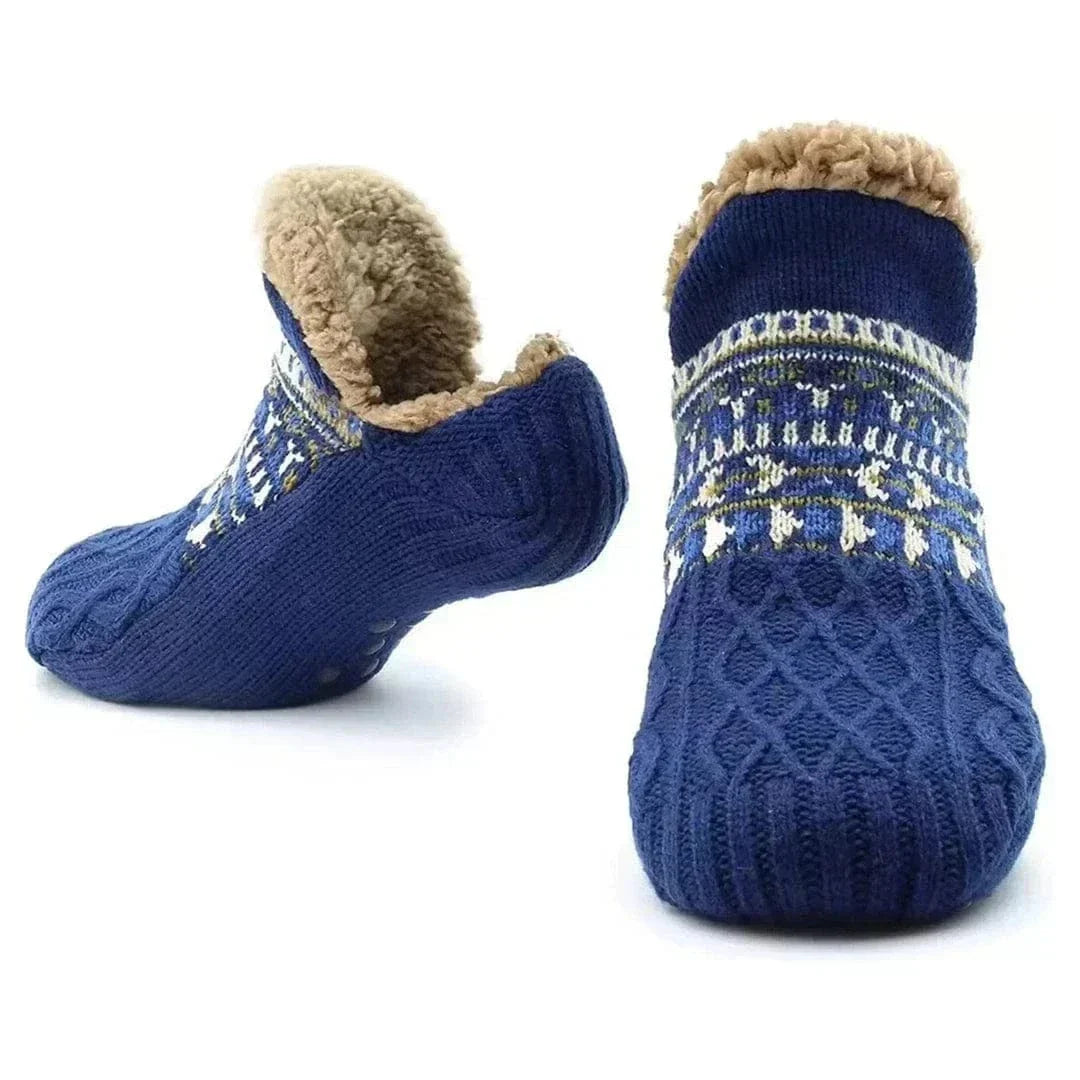 Zailora - Plüschgefütterte Grip-Socken