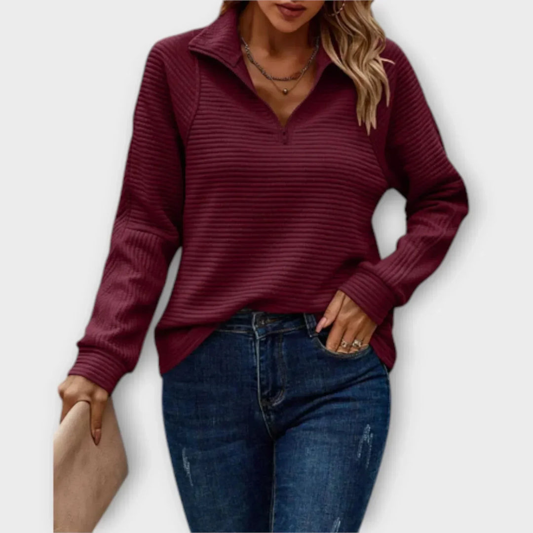 Talyss - Soft-Touch-Half-Zip-Pullover