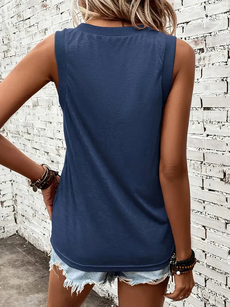 Megan - Softtouch-T-Shirt mit Herzausschnitt